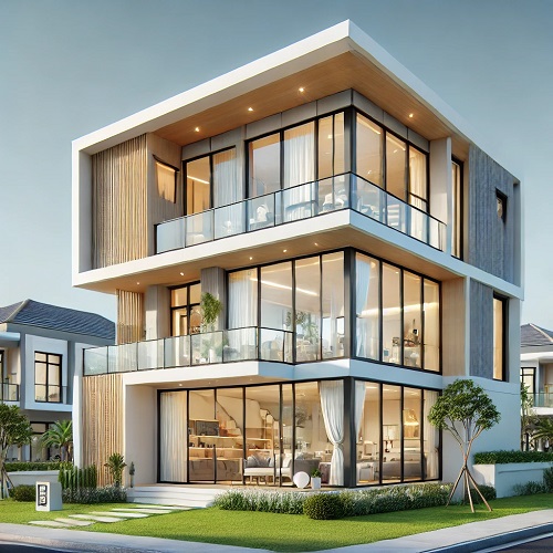 Trabzon Çok Katlı Triplex Prefabrik Ev